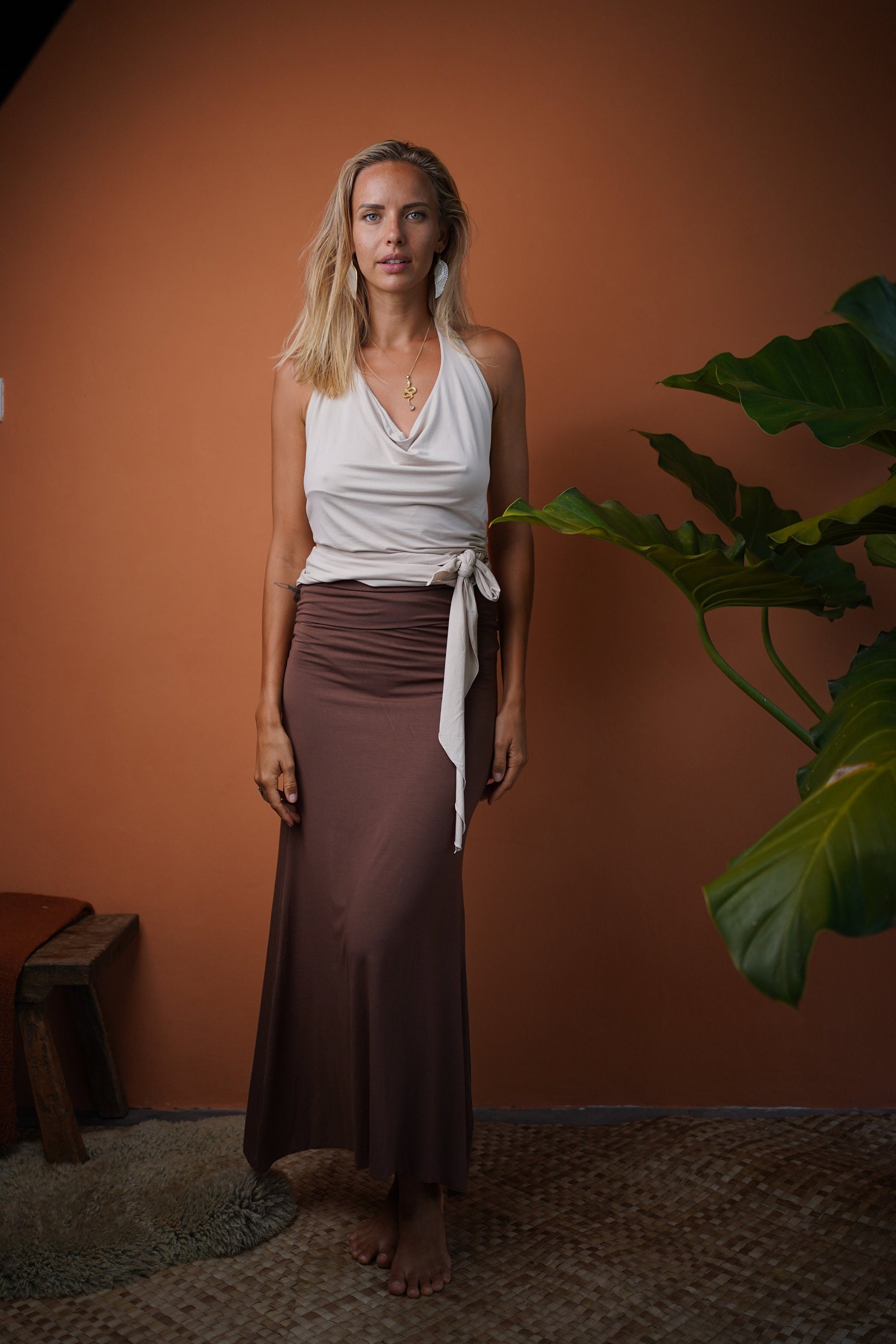 Maxi Long Skirt | Tall Women Skirt | Bohemian Boho Skirt | Boho Chic Skirt | Summer Skirt | Brown Skirt | summer maxi dresses for women